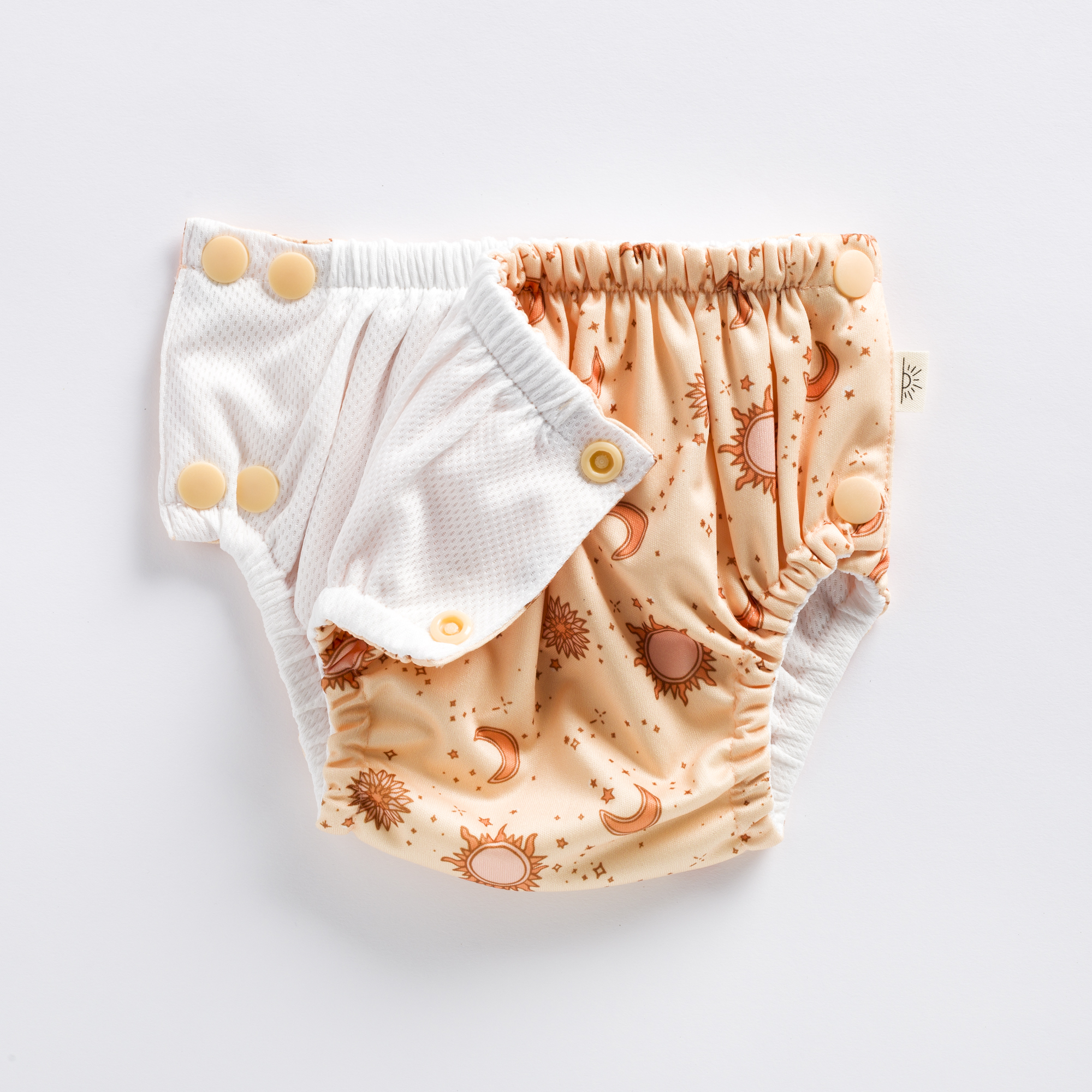 reusable cloth nappy product photography