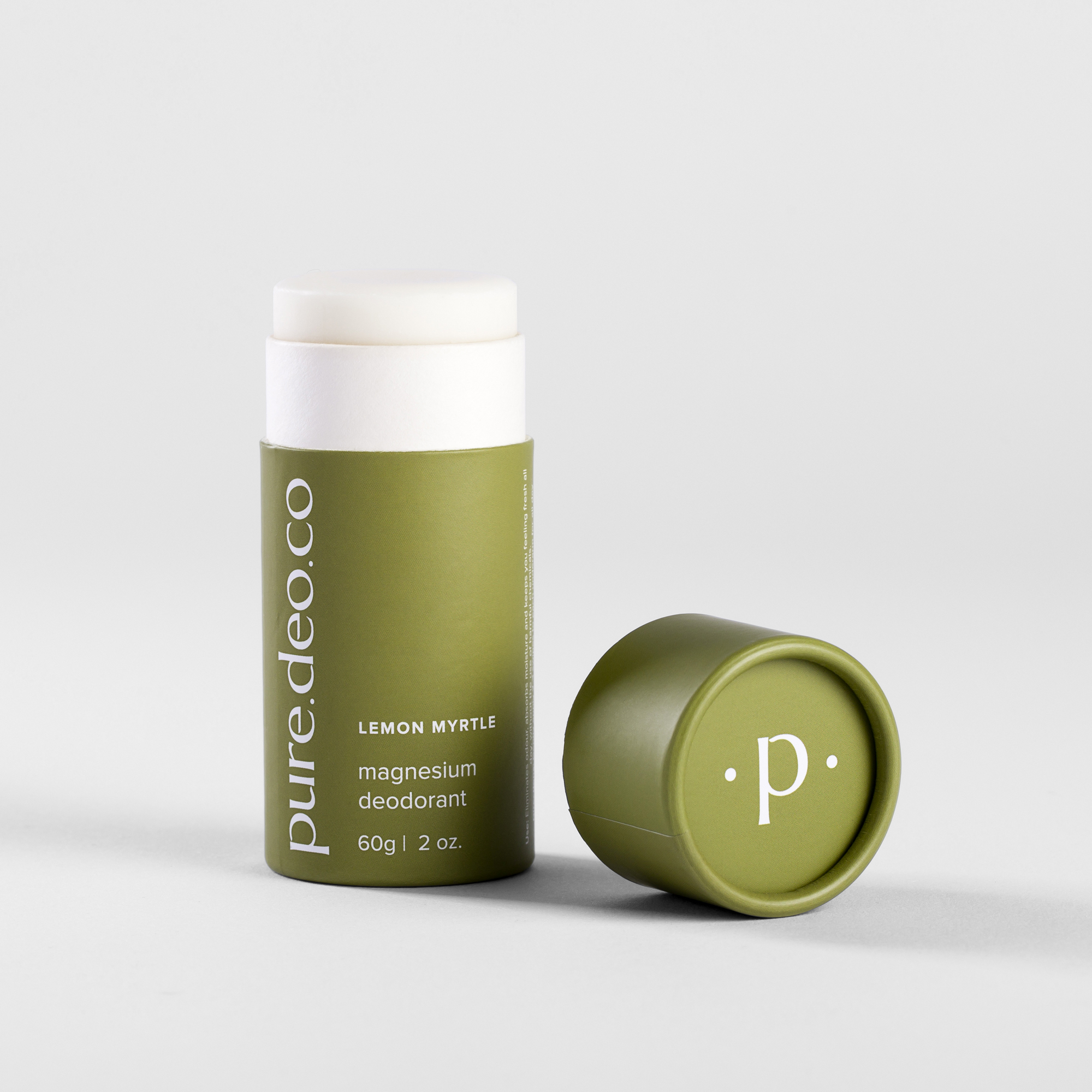 natural deodorant product photography