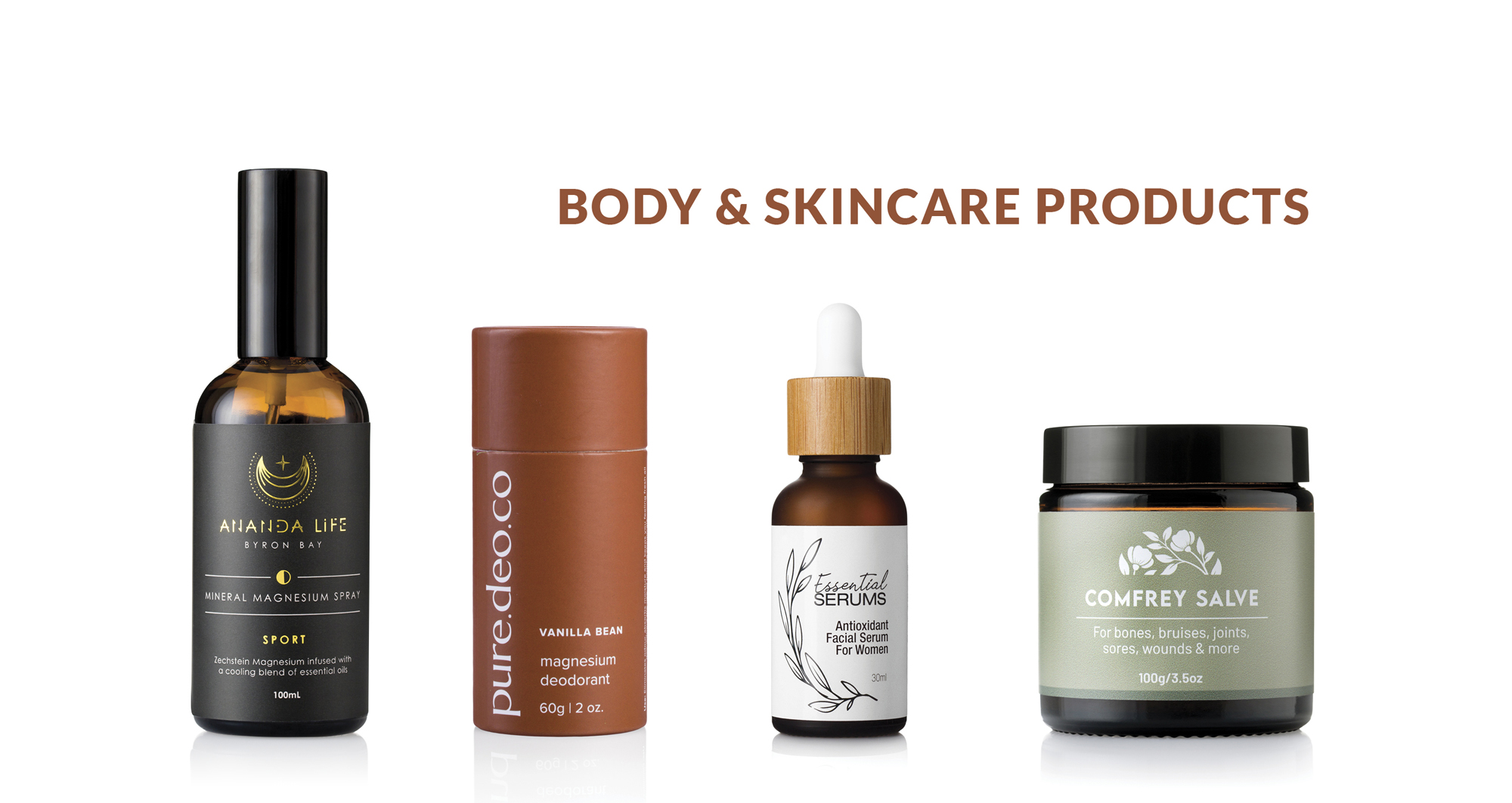 body and skincare photography